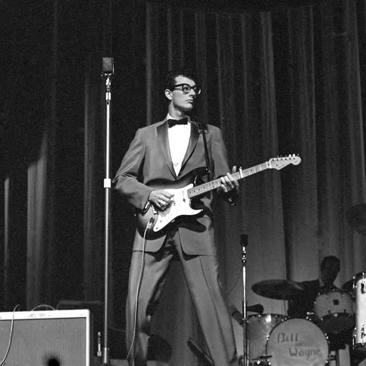 Boeken & muziek buddy holly